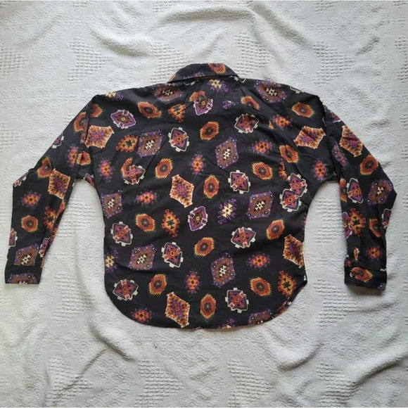 Rough Riders Vintage Style Western Button up Shirt - Picture 3 of 11